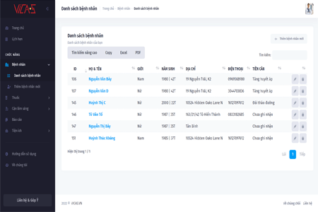 Phần mềm quản lý phòng khám miễn phí