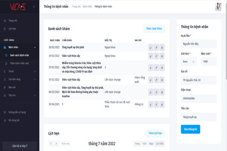Phần mềm quản lý phòng khám nhi miễn phí